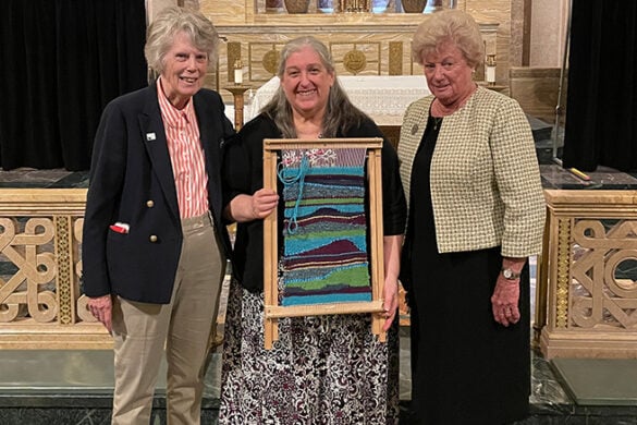 Catholic Sisters Week: Former SJNY Adjunct Art Professor Crafts Weaving Project in Honor of the Sisters of St. Joseph’s 375th Anniversary