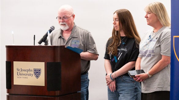MSW5 Kevin Noonan Scholarship Foundation presenting this year's award