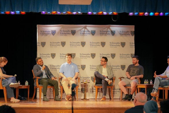 Computer Science Alumni Return to SJNY for Tech Talk Panel