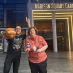 S. Marie Mackey ’84, CSJ Blesses MSG and the New York Knicks Thumbnail
