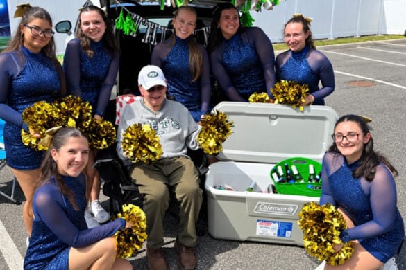 Eaglettes Bring Smiles and Team Spirit to Atria Patchogue