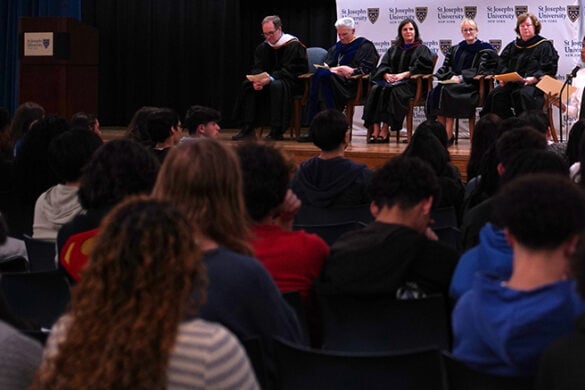 The First Steps of a New Journey: SJNY’s Class of 2030 on the Brooklyn Campus Takes Part in the Investiture Ceremony