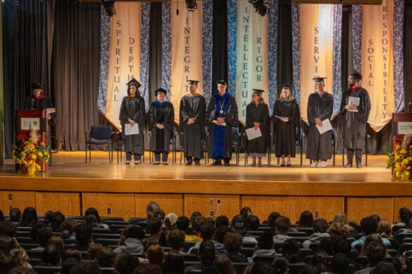 Welcome to SJNY: The Class of 2030 on the Long Island Campus Takes Part in the Investiture Ceremony