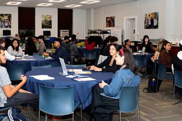 SJNY Students and Alumni Come Together for Networking Night